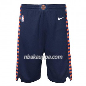 New York Knicks Miesten Shortsit Navy 2018-19 Nike Swingman